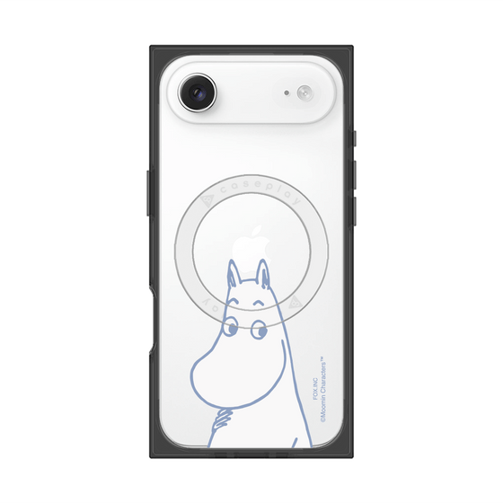 プレミアムスクエアケース with MagSafe［ MOOMIN - Familiar face ］