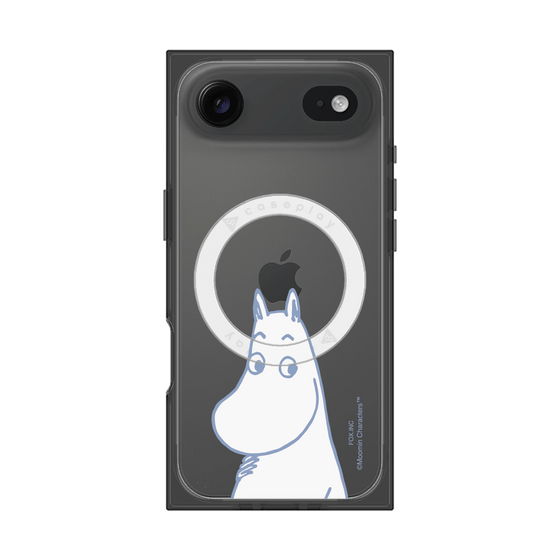 プレミアムスクエアケース with MagSafe［ MOOMIN - Familiar face ］