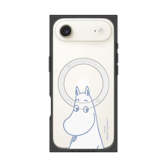 プレミアムスクエアケース with MagSafe［ MOOMIN - Familiar face ］