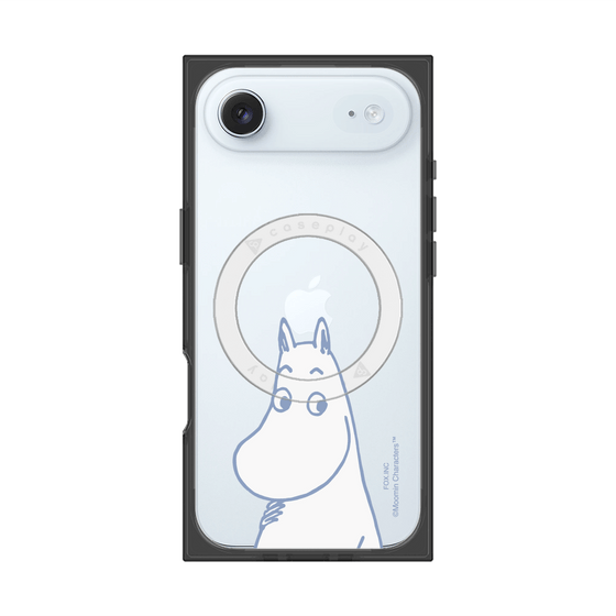 プレミアムスクエアケース with MagSafe［ MOOMIN - Familiar face ］