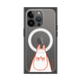 プレミアムスクエアケース with MagSafe［ MOOMIN - Angry face ］