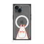 プレミアムスクエアケース with MagSafe［ MOOMIN - Angry face ］