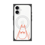 プレミアムスクエアケース with MagSafe［ MOOMIN - Angry face ］