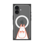 プレミアムスクエアケース with MagSafe［ MOOMIN - Angry face ］