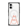 プレミアムスクエアケース with MagSafe［ MOOMIN - Angry face ］