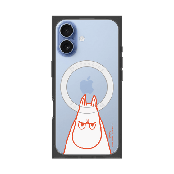 プレミアムスクエアケース with MagSafe［ MOOMIN - Angry face ］