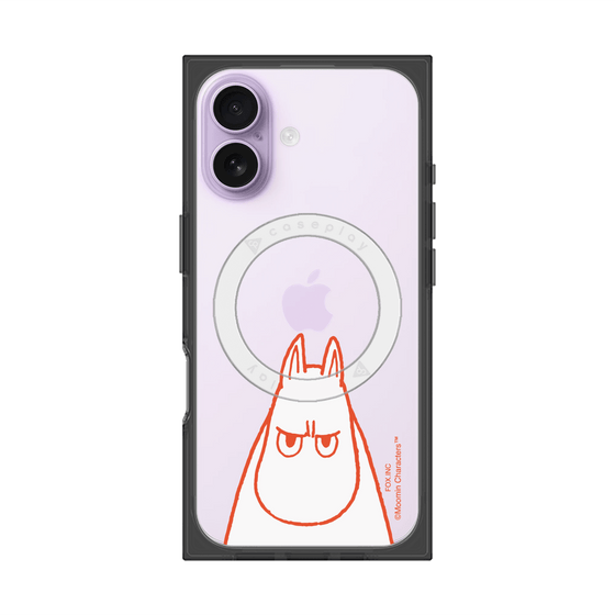 プレミアムスクエアケース with MagSafe［ MOOMIN - Angry face ］
