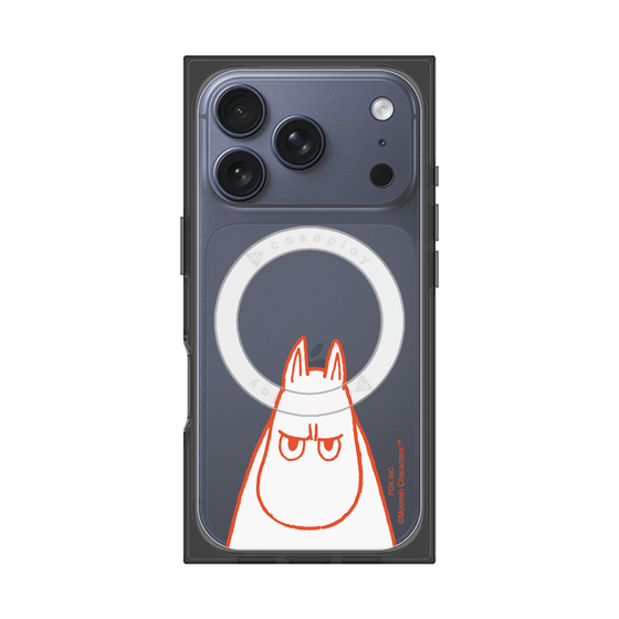 プレミアムスクエアケース with MagSafe［ MOOMIN - Angry face ］