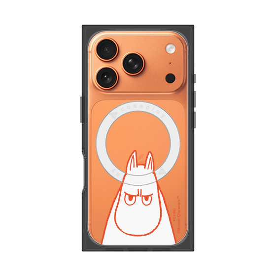 プレミアムスクエアケース with MagSafe［ MOOMIN - Angry face ］