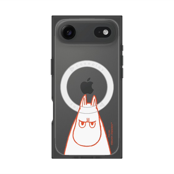 プレミアムスクエアケース with MagSafe［ MOOMIN - Angry face ］