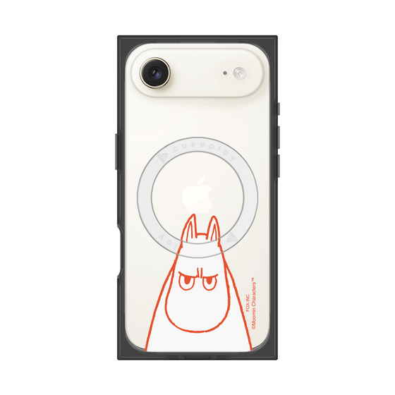 プレミアムスクエアケース with MagSafe［ MOOMIN - Angry face ］