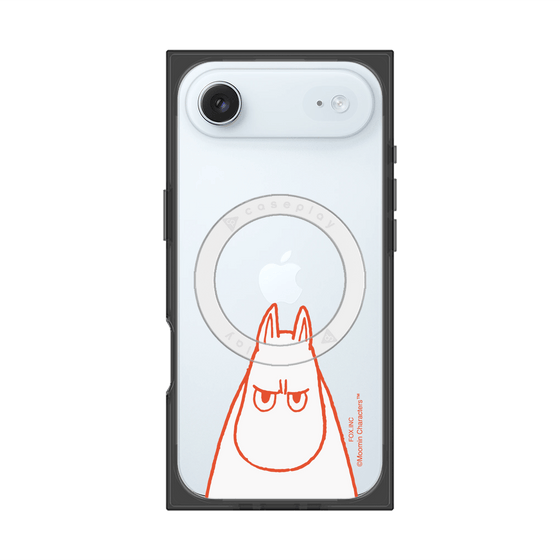 プレミアムスクエアケース with MagSafe［ MOOMIN - Angry face ］