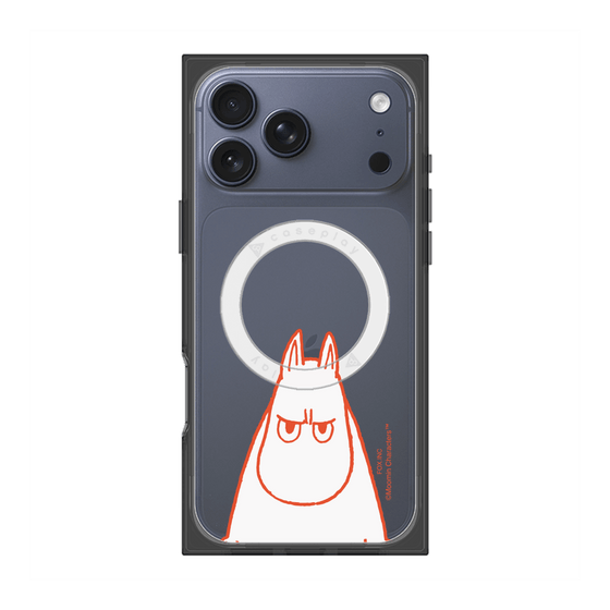 プレミアムスクエアケース with MagSafe［ MOOMIN - Angry face ］