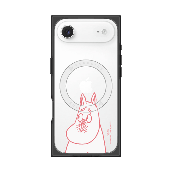 プレミアムスクエアケース with MagSafe［ MOOMIN - Blushing face ］