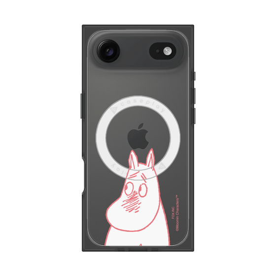 プレミアムスクエアケース with MagSafe［ MOOMIN - Blushing face ］