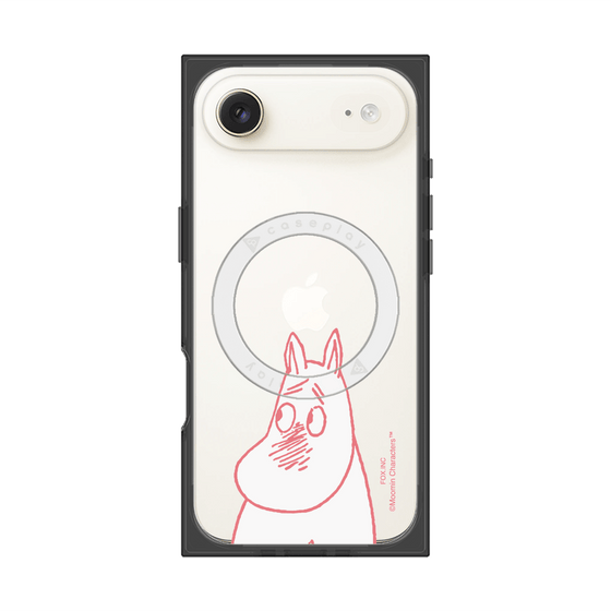 プレミアムスクエアケース with MagSafe［ MOOMIN - Blushing face ］