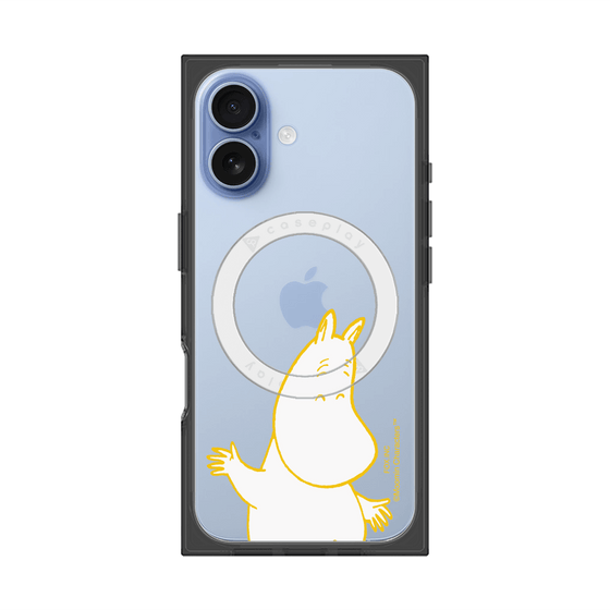 プレミアムスクエアケース with MagSafe［ MOOMIN - Happy face ］