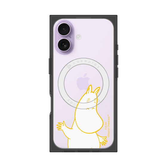 プレミアムスクエアケース with MagSafe［ MOOMIN - Happy face ］