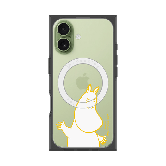 プレミアムスクエアケース with MagSafe［ MOOMIN - Happy face ］