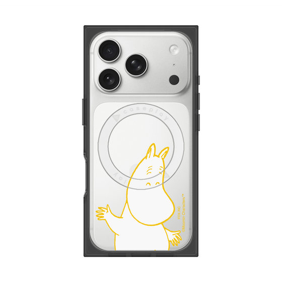 プレミアムスクエアケース with MagSafe［ MOOMIN - Happy face ］