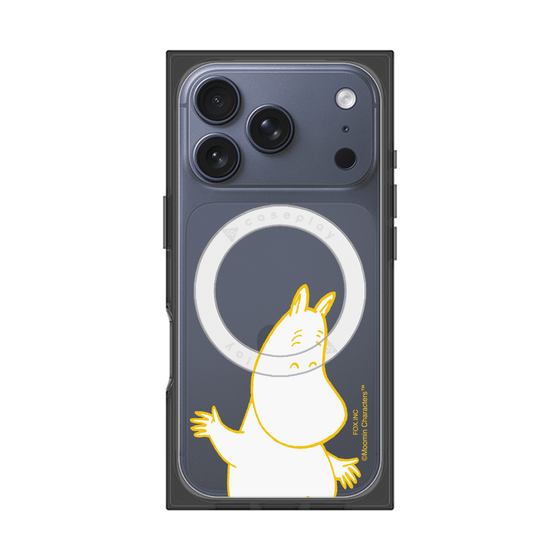 プレミアムスクエアケース with MagSafe［ MOOMIN - Happy face ］