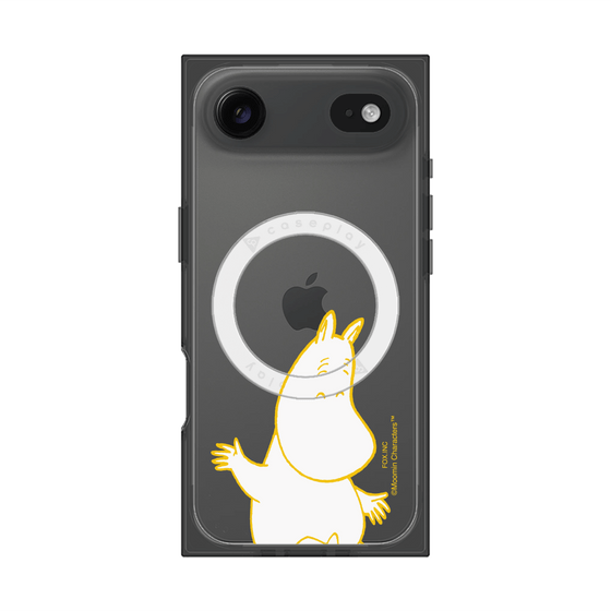 プレミアムスクエアケース with MagSafe［ MOOMIN - Happy face ］