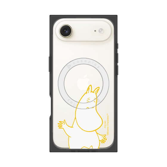 プレミアムスクエアケース with MagSafe［ MOOMIN - Happy face ］