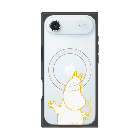 プレミアムスクエアケース with MagSafe［ MOOMIN - Happy face ］