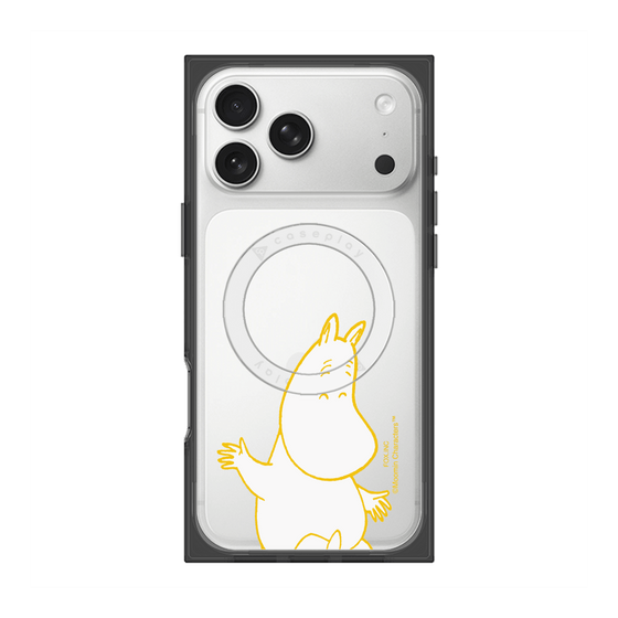 プレミアムスクエアケース with MagSafe［ MOOMIN - Happy face ］