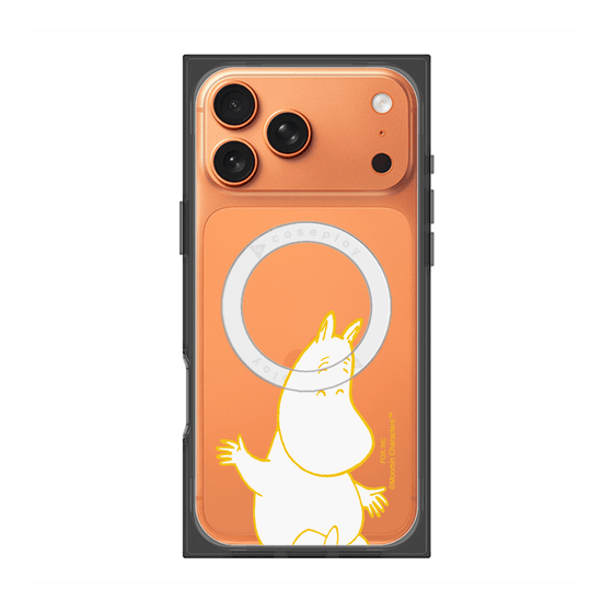 プレミアムスクエアケース with MagSafe［ MOOMIN - Happy face ］