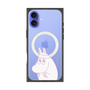 プレミアムスクエアケース with MagSafe［ MOOMIN - Fearful face ］