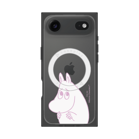 プレミアムスクエアケース with MagSafe［ MOOMIN - Fearful face ］
