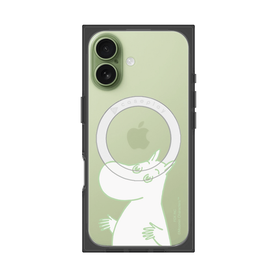 プレミアムスクエアケース with MagSafe［ MOOMIN - Sparkling face ］