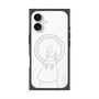 プレミアムスクエアケース with MagSafe［ MOOMIN - Troubled face ］