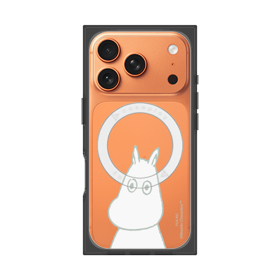 プレミアムスクエアケース with MagSafe［ MOOMIN - Troubled face ］