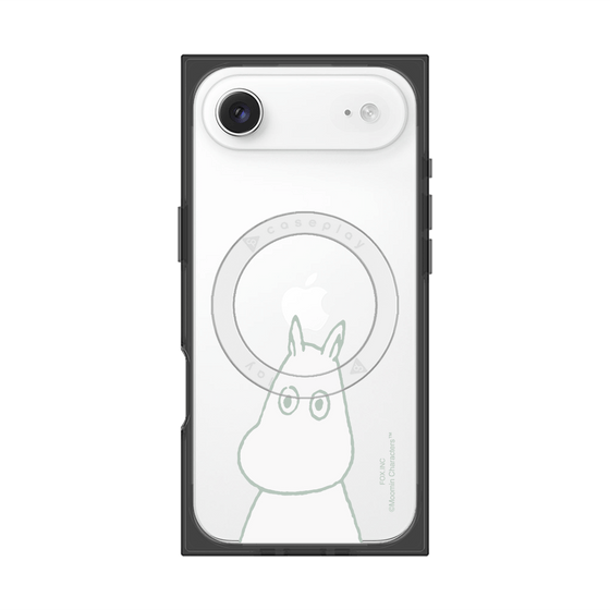 プレミアムスクエアケース with MagSafe［ MOOMIN - Troubled face ］