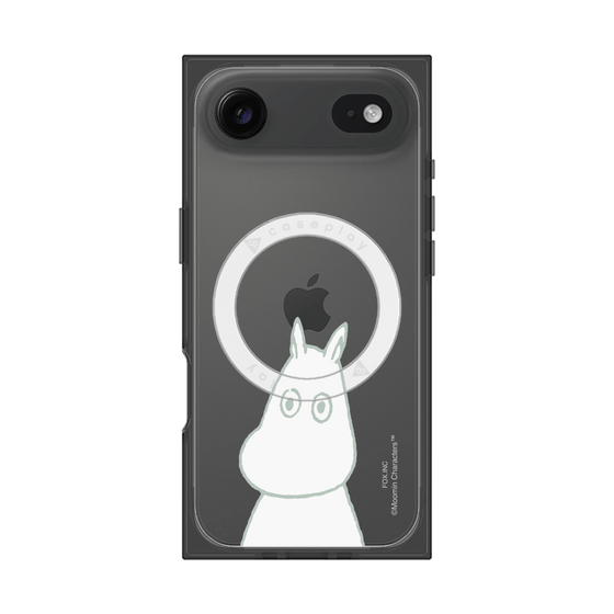 プレミアムスクエアケース with MagSafe［ MOOMIN - Troubled face ］