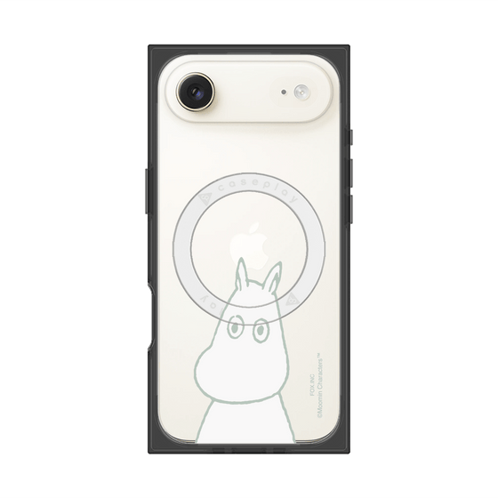 プレミアムスクエアケース with MagSafe［ MOOMIN - Troubled face ］