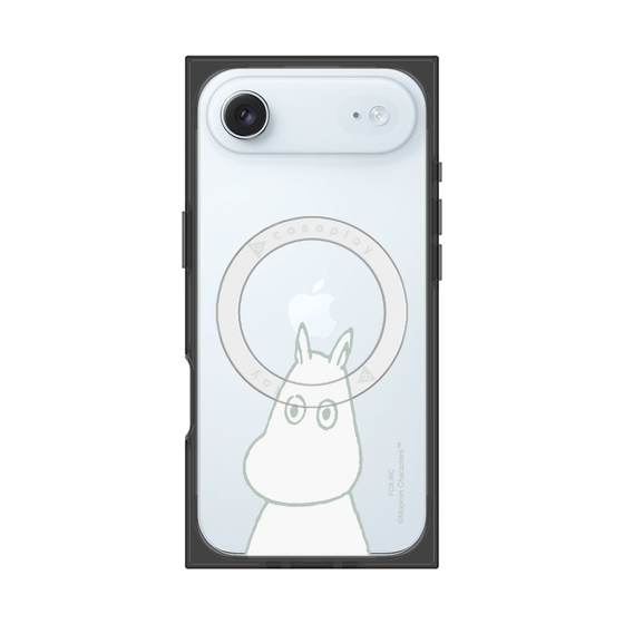 プレミアムスクエアケース with MagSafe［ MOOMIN - Troubled face ］