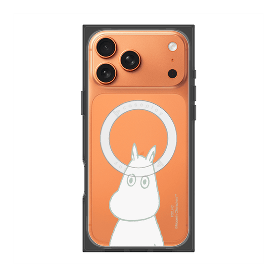 プレミアムスクエアケース with MagSafe［ MOOMIN - Troubled face ］