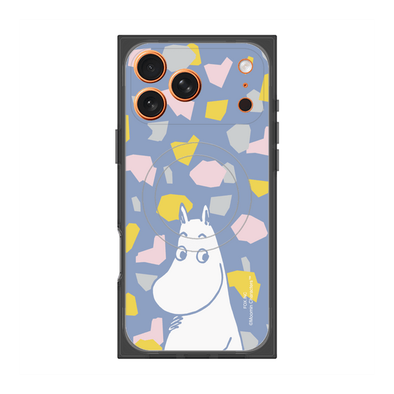 プレミアムスクエアケース with MagSafe［ MOOMIN - Familiar face - color ］