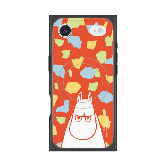 プレミアムスクエアケース with MagSafe［ MOOMIN - Angry face - color ］