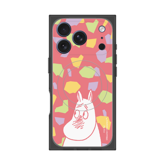 プレミアムスクエアケース with MagSafe［ MOOMIN - Blushing face - color ］