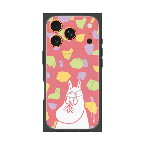プレミアムスクエアケース with MagSafe［ MOOMIN - Blushing face - color ］