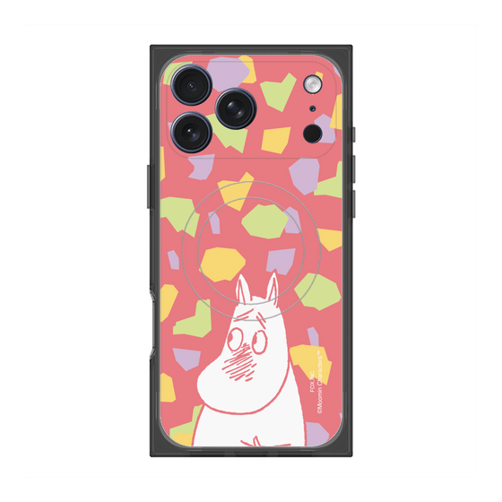 プレミアムスクエアケース with MagSafe［ MOOMIN - Blushing face - color ］