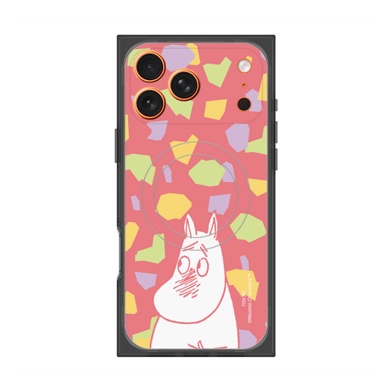 プレミアムスクエアケース with MagSafe［ MOOMIN - Blushing face - color ］