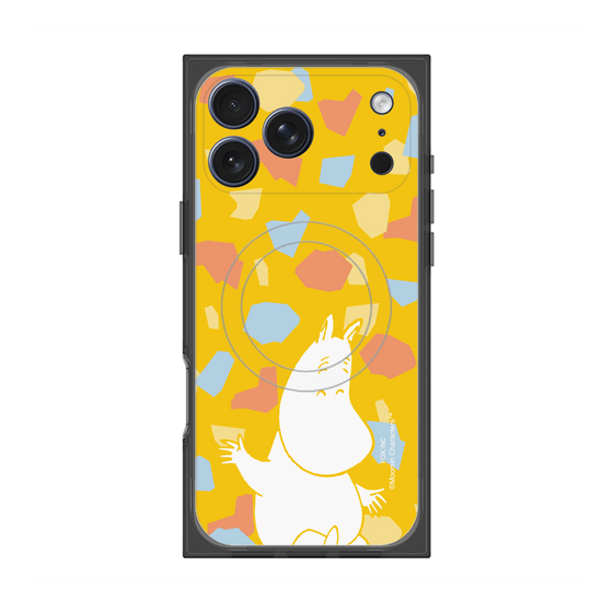 プレミアムスクエアケース with MagSafe［ MOOMIN - Happy face - color ］