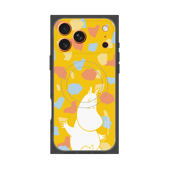 プレミアムスクエアケース with MagSafe［ MOOMIN - Happy face - color ］