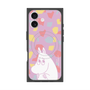 プレミアムスクエアケース with MagSafe［ MOOMIN - Fearful face - color ］