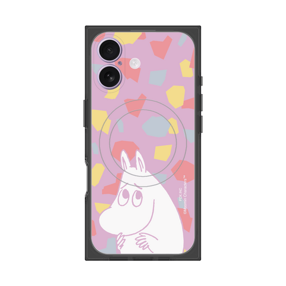 プレミアムスクエアケース with MagSafe［ MOOMIN - Fearful face - color ］